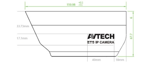 AVTECH AVM357 Mpix - Kamery zintegrowane IP