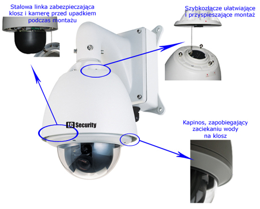 LC 15-CD55W-36X-IP - Kamery obrotowe IP