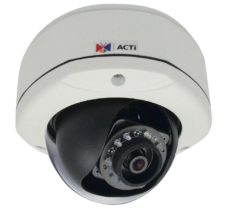 ACTi E77 - Kamery kopułkowe IP