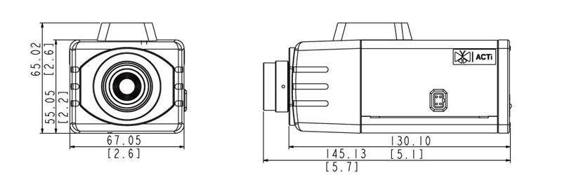 ACTi D22 z obiektywem stałoogniskowym - Kamery kompaktowe IP