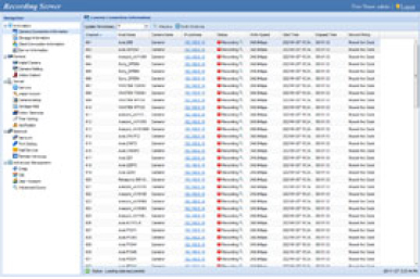 Interfejs GV-Recording Server