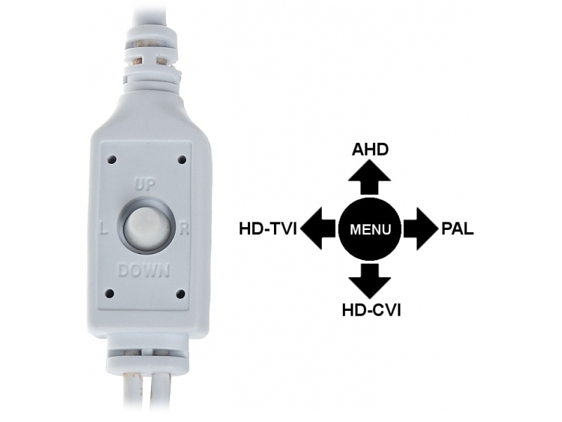 LC-305 hybrydowa 2,8 mm - Kamera HD-CVI, HD-TVI, AHD, PAL - Kamery kopu�kowe